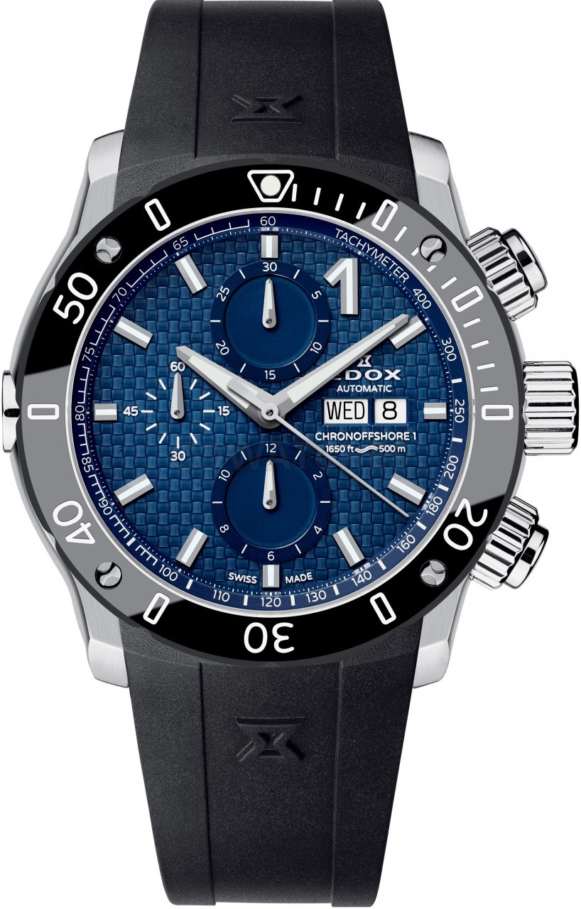 Cinturino per orologio Edox 01122 Silicone 27mm