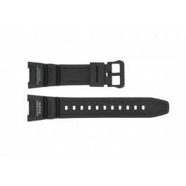 Cinturino per orologio Casio SGW-100-1V / SGW-100 Plastica Nero 24mm