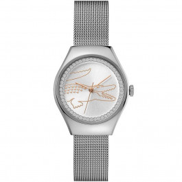 Lacoste cinturino dell‘orologio 2000895 / LC-85-3-14-2605 Metallo Argento 14mm