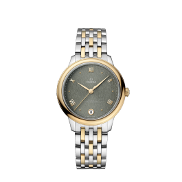 Cinturino per orologio Omega 020DBZ015105 / 43420342010001 / De Ville Acciaio Bi-colore