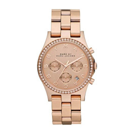Cinturino per orologio Marc by Marc Jacobs MBM3118 Acciaio Vino rosé 20mm