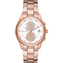Cinturino per orologio Michael Kors MK6479 Acciaio Vino rosé 20mm