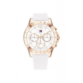 Cinturino per orologio Tommy Hilfiger TH-394-3-34-2846 / 679302524 Silicone Bianco