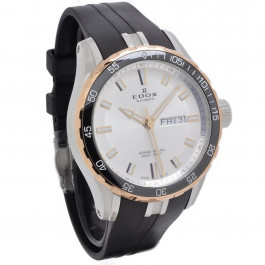 Cinturino per orologio Edox 88002 357RCA Gomma Nero