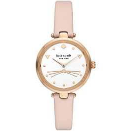 Cinturino per orologio Kate Spade New York KSW9049 Pelle Rosa 16mm