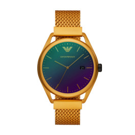 Cinturino per orologio Armani AR11327 Alluminio Giallo 20mm