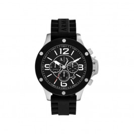 Cinturino per orologio Armani Exchange AX1522 Silicone Nero 22mm