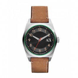Cinturino per orologio Armani Exchange AX2304 Pelle Marrone 22mm