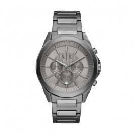 Cinturino per orologio Armani Exchange AX2603 Acciaio Grigio antracite 22mm
