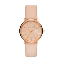 Cinturino per orologio Armani AX5569 Pelle/Tessuto Rosa 18mm