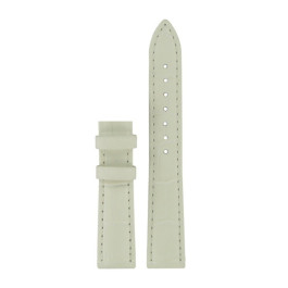 Cinturino per orologio Certina C610019068 Pelle Bianco 16mm