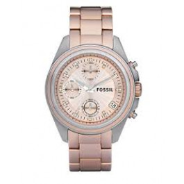 Cinturino per orologio Fossil ES2915 Acciaio Vino rosé 18mm