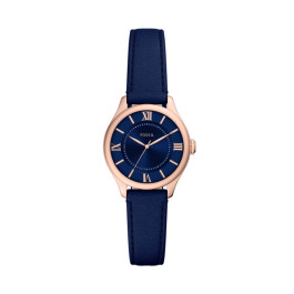 Cinturino per orologio Fossil ES5424 Pelle Blu 14mm