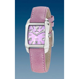 Cinturino per orologio Festina F16137-E Pelle Viola 16mm