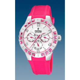 Cinturino per orologio Festina F16559-3 Gomma Rosa 15mm