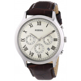 Cinturino per orologio Fossil FS4738 Pelle Marrone 22mm