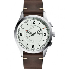 Cinturino per orologio Fossil FTW1204 Pelle Marrone 22mm