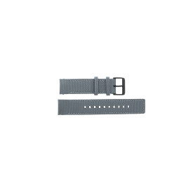 Cinturino per orologio Hugo Boss HB-142-1-29-2395 / HO1512666 Tessuto Grigio 20mm