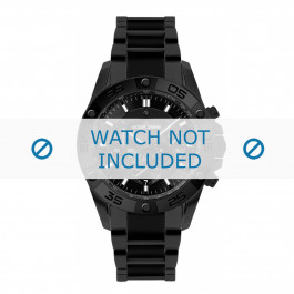 Jacques Lemans cinturino dell‘orologio 1-1773D Ceramica Nero