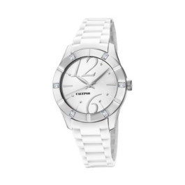 Cinturino per orologio Calypso K5715-1 Plastica Bianco