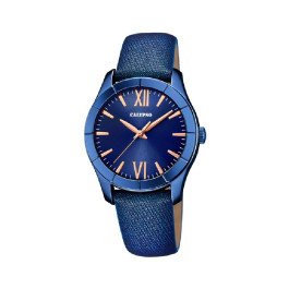 Cinturino per orologio Calypso K5718.4 Pelle Blu