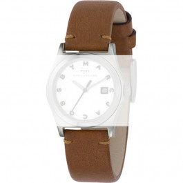 Cinturino per orologio Marc by Marc Jacobs MBM9001 Pelle Marrone 16mm