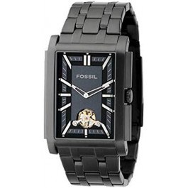 Cinturino per orologio Fossil ME1043 Acciaio inossidabile Nero 26mm