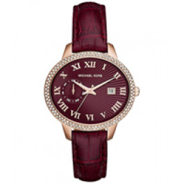 Cinturino per orologio Michael Kors MK2430 Plastica Rosso 18mm