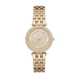 Cinturino per orologio Michael Kors MK3445 Acciaio Vino rosé