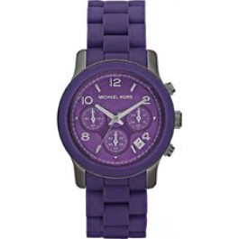 Cinturino per orologio Michael Kors MK5511 Silicone Viola 20mm