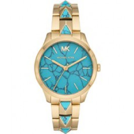 Cinturino per orologio Michael Kors MK6670 Acciaio inossidabile Placcato oro 18mm