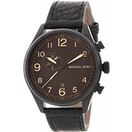Cinturino per orologio Michael Kors MK7069 Pelle Nero 22mm