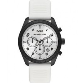 Cinturino per orologio Michael Kors MK8685 Silicone Bianco 22mm