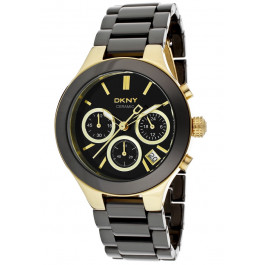 Cinturino per orologio DKNY NY4915 Ceramica Nero