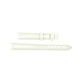 Cinturino per orologio Tissot T0942101611101A / T610036541 Pelle Bianco 12mm