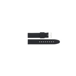 Cinturino per orologio Guess V1005M1 Silicone Nero 18mm