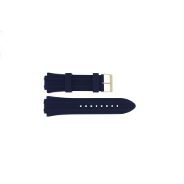 Cinturino per orologio Guess W0674G2 / W0674G4 / Force Gomma Blu 19mm