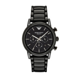 Cinturino per orologio Armani AR1507 Ceramica Nero 23mm