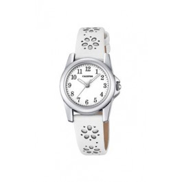 Cinturino per orologio Calypso K5712/1 Pelle Bianco 14mm
