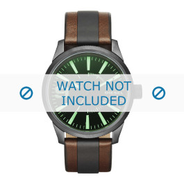 Diesel cinturino dell‘orologio DZ1765 Pelle Marrone 24mm