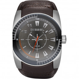 Diesel cinturino dell‘orologio DZ1368 Pelle Marrone 28mm + cuciture marrone