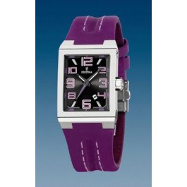 Cinturino per orologio Festina F16187/E / BC05689 Pelle Viola 14mm
