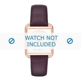 Cinturino per orologio Michael Kors MK2585 Pelle Viola 20mm