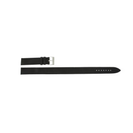 Cinturino per orologio Universale 880.01 Pelle Nero 18mm
