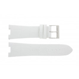 Guess cinturino dell‘orologio W14515L2 Pelle Bianco 27mm
