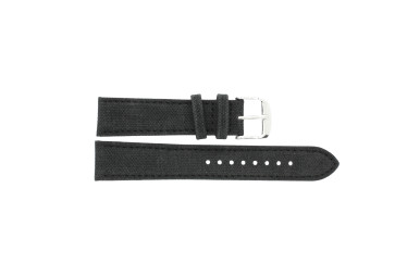 Cinturino per orologio Universale 91740.01.20 Tela Nero 20mm