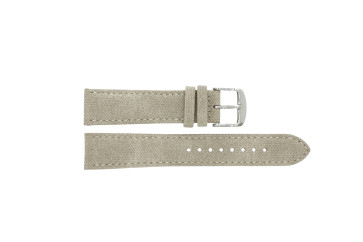 Cinturino per orologio Universale 91740.18.20 Tela Beige 20mm
