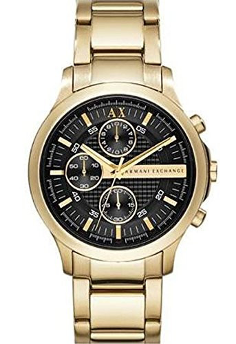 Cinturino per orologio Armani Exchange AX2140 Acciaio Placcato oro 20mm