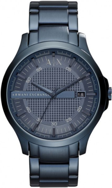 Cinturino per orologio Armani Exchange AX2193 Acciaio Blu 22mm