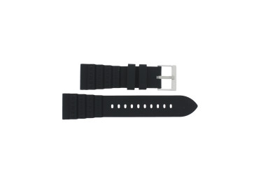 Cinturino per orologio Armani AX2960 Gomma Nero 24mm
